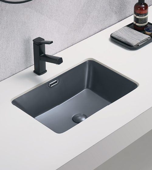 Under Counter Wash Basin ( Matt Grey ) – Aquant India